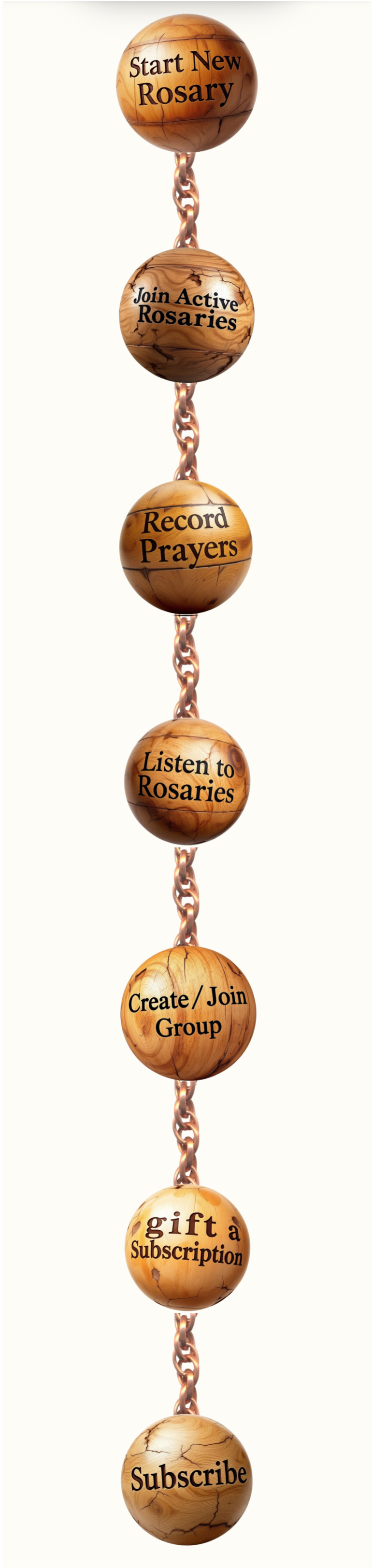 Rosary73 Home Screen